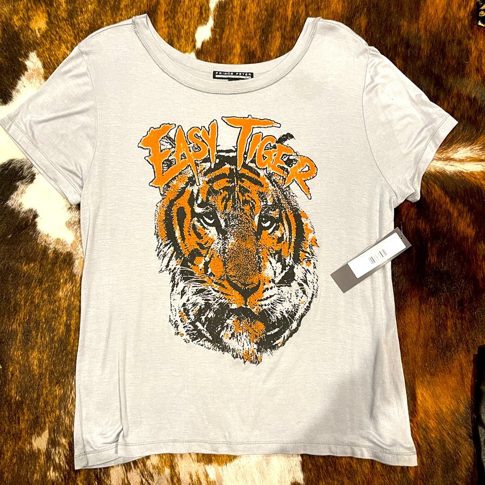 NWT Easy Tiger Graphic Tee